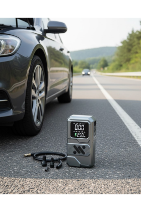 Çok Fonksiyonlu Akü Takviye ve Taşınabilir Hava Kompresörü