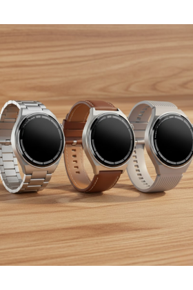 Torch Özellikli AMOLED Ekranlı Akıllı Saat Uzun Pil