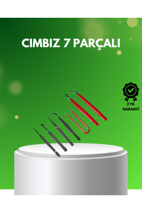 7 Parça Hassas Çelik Cımbız Seti Elektronik ve Saat Tamiri İçin