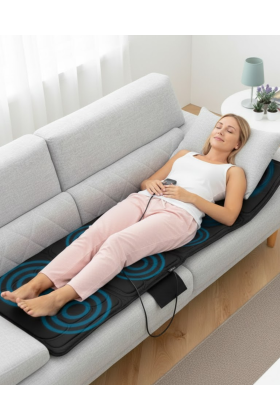 Titreşimli Isıtmalı Masaj Yatağı Sırt Boyun ve Tüm Vücut Rahatlatıcı