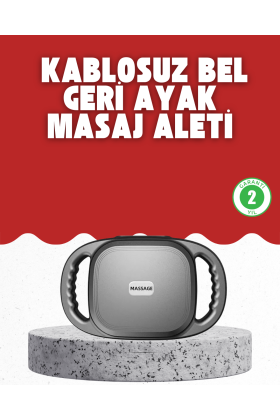 Fonksiyonlu Şarjlı Masaj Aleti 6 Başlık 2000 mAh Ergonomik Gövde