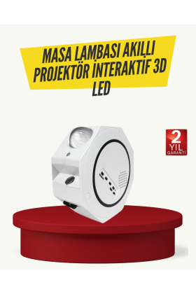 Romantik Atmosfer İçin Yıldızlı Gökyüzü LED Projektör