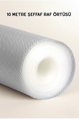 10 Metre Silikon Tabanlı Şeffaf Çekmece Düzenleyici Aparat