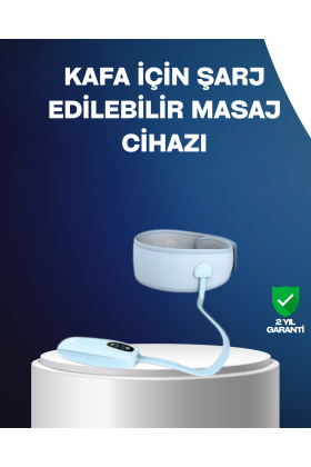 Yumuşak Dokulu Baş Masaj Bandı Günlük Kullanıma Uygun