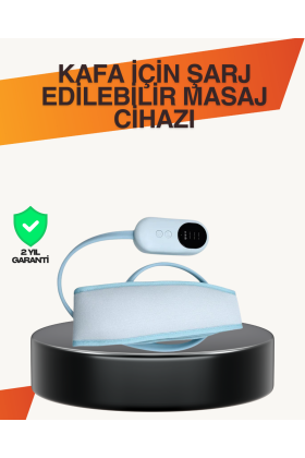 Evde Spa Etkisi Sunan Isıtmalı Baş Masaj Cihazı