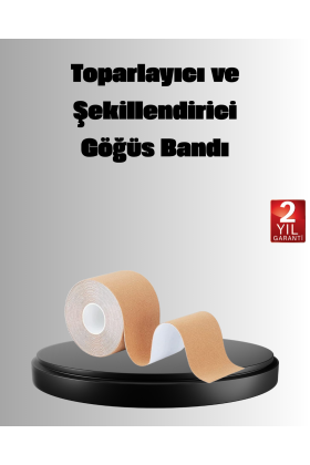 Askısız Görünmez Göğüs Bandı – Dekolteli Kıyafetler İçin Destekleyici Bant