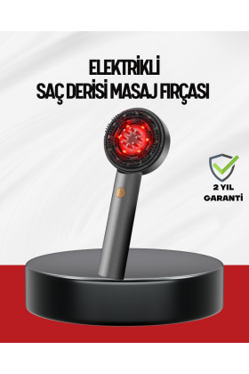 Saç Büyüme Destekleyici Elektrikli Masaj Tarak Yağ Aplikatörlü
