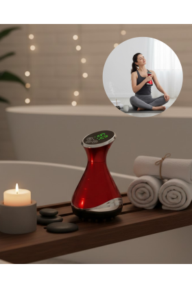 Vakumlu Isıtmalı Elektrikli Kupa Masaj Cihazı Derin Doku Rahatlatıcı