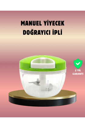 Manuel Mutfak Doğrayıcısı Kolay Temizlenebilir
