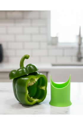 Silikon Biber Çekirdeği Çıkarıcı Kabak Oymaya Uygun Aparat
