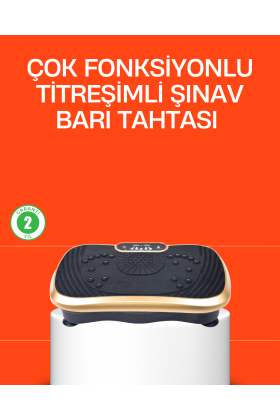 Vücut Şekillendirmeye Yardımcı Titreşimli Spor Platformu