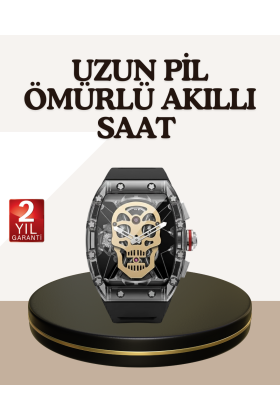 Dokunmatik Akıllı Saat Sesli Asistanlı Geniş Özellikli