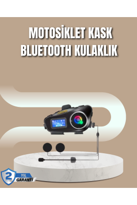 500 Metre İnterkom Mesafeli Kask Kulaklığı Gürültü Engelleyici