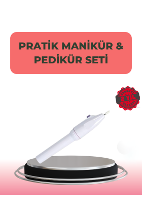 ABS Gövdeli Sessiz Tırnak Matkap Seti – Ayarlanabilir Hız ve Uzun Ömürlü Kullanım