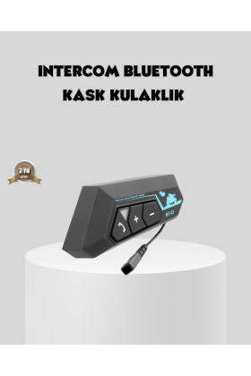 BT22 Kask İçi Bluetooth Kulaklık Hızlı Eşleşme ve Gürültü Önleyici Mikrofon