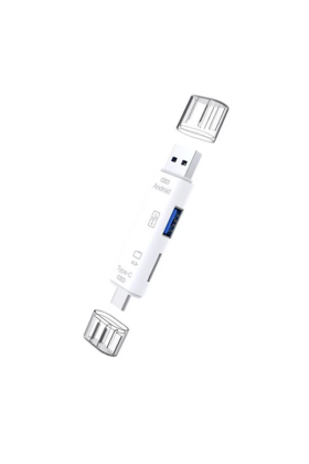 Smart Otg 3in1 Type-C Ve Micro Usb Tf Card Reader Otg-(5775)