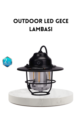 Outdoor Retro Kamp Işığı Uzun Ömürlü Pil Taşınabilir Suya Dayanıklı