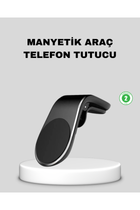 Manyetik Araç Telefon Tutucu 360° Dönebilen ve Sarsıntısız Güçlü Mıknatıslı