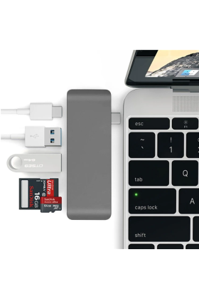 Ally 5 İn1 Usb-C Hub 3.0 Type-C Şarj Kart Reader Type-C Bütün Cihazlar İçin-(5775)