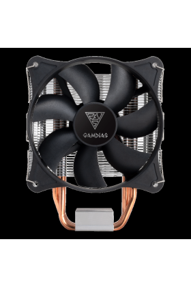 GAMDIAS BOREAS E1-410 MONO 120mm CPU  Kule Tipi Hava Soğutma Doğrudan Temas Teknolojisine Sahip 4 adet Gelişmiş Bakır Isı Borusu (AMD AM4 ve INTEL Tüm işlemciler ile uyumlu)(1923)