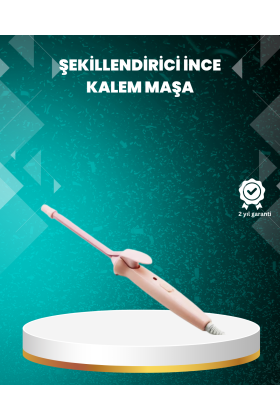 9mm İnce Bukle Maşası Afro ve Sık Bukleler İçin Uygun