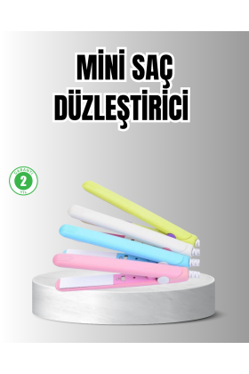 Taşınabilir Seramik Kaplama Mini Saç Düzleştirici – Seyahat ve Günlük Kullanım İçin İdeal