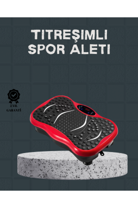 Titreşimli Egzersiz Platformu Evde Spor ve Kas Aktivasyonu