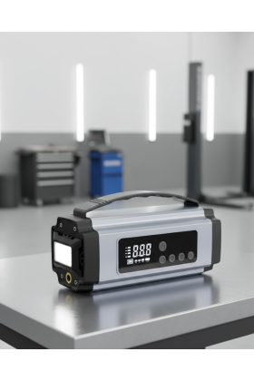 Araçlar İçin Taşınabilir Akü Takviye Hava Kompresörü ve Acil Güç Kaynağı