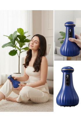 Şarjlı Masaj Cihazı Baş Boyun Omuz Kullanımına Uygun