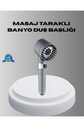 Spa Etkili Masaj Uçlu Duş Başlığı Ergonomik Tasarım