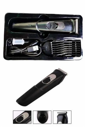 Pro Şarjlı Saç Sakal Tıraş Makinesi Ense Kesme Makinesi Lazer Öncesi Kısaltma