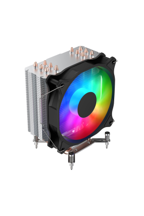 FSP NC5 ARGB 120mm CPU Kule Tipi Hava Soğutma Sessiz Çalışma Doğrudan Temas Tasarımlı 6 adet Bakır Isı Borusu (AMD AM4-AM5 ve INTEL Tüm işlemciler ile uyumlu)(1923)