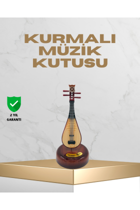 Ud Sembolü Müzik Kutusu Estetik Tasarım Melodi Destekli