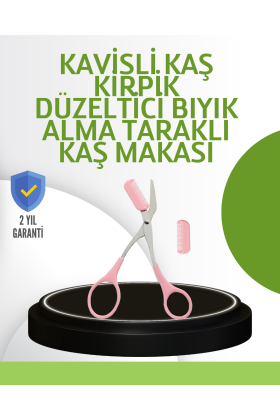 Taşınabilir Kaş ve Kirpik Düzenleme Makası – Ergonomik Tasarım