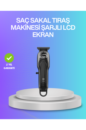 Saç Sakal ve Vücut İçin Çok Amaçlı Kablosuz Tıraş Makinesi