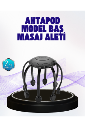 Uyku Destekleyici Saç Derisi Masaj Aleti Sessiz ve USB Şarjlı