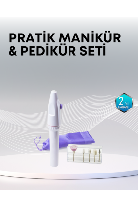 Profesyonel Tırnak Matkap Seti – Ayarlanabilir Hız Düşük Gürültü ve Kompakt Tasarım