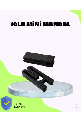 Cips Kahve ve Bakliyat İçin Poşet Kapatma Mandalı 10’lu