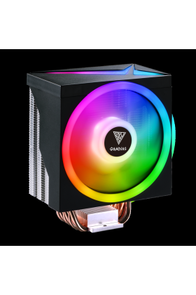 GAMDIAS BOREAS M1-610 LED Lights 120mm CPU  Kule Tipi Hava Soğutma Doğrudan Temas Teknolojisine Sahip 6 adet Gelişmiş Bakır Isı Borusu (AMD AM4-AM5 ve INTEL Tüm işlemciler ile uyumlu)(1923)