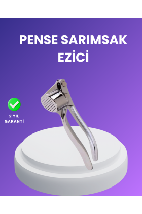 Sarımsak Presi Kolay Temizlik ve Yüksek Basınçlı Ezme