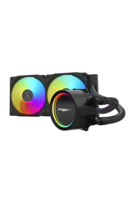 FSP AE24-B 240mm ARGB 2 Fanlı (LGA1851/1700/1200/AM4/AM5) Uyumlu CPU Sıvı Soğutma (Siyah)(1923)