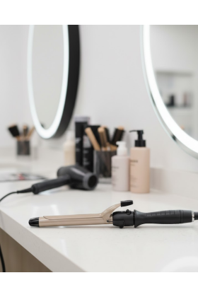 Kalın Bukleler İçin 25 mm Saç Maşası Seramik Plakalı 230 Derece