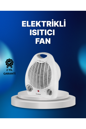 Mini Elektrikli Isıtıcı – 2000W Güç Fanlı Isıtma 3 Isı Modu