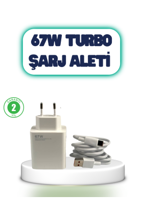 67 Watt Hızlı Şarj Aleti Poco F2 F3 F4 Uyumlu