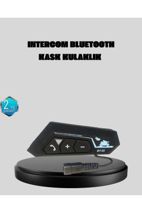 Motosiklet Kask Kulaklığı Bluetooth 5.0 Gürültü Önleme ve Hızlı Bağlantı