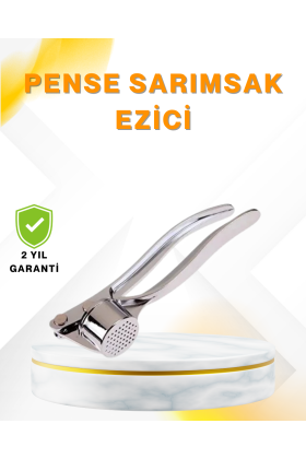 Metal Sarımsak Ezici Ergonomik Tutma ve Güçlü Presleme