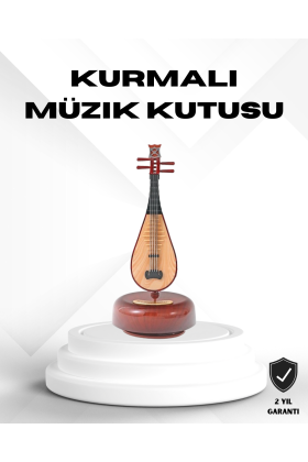 Figürlü Müzik Kutusu Zarif Melodili Dekoratif Model