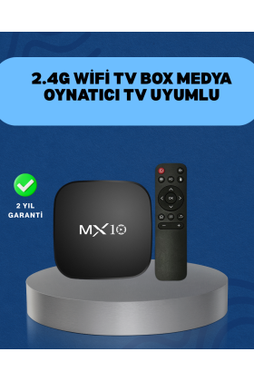 4K Medya Kutusu HDMI-USB Bağlantılı Android TV Çözümü