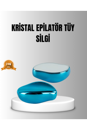 Kristal Tüy Alıcı Epilatör – Acısız Pratik ve Cilt Dostu Tüy Temizliği