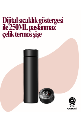 Uzun Süre Isı Koruma Sağlayan Dijital Göstergeli Termos
